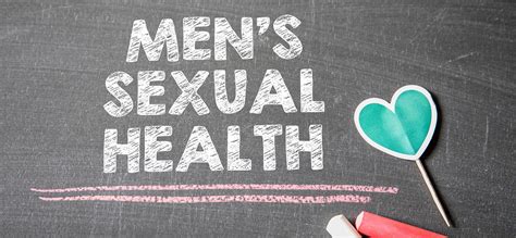 Sexual health Men's sexual health .